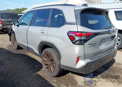 2025 Subaru Forester Hybrid Sport из США, поврежденный, VIN JF2SLSJD1SH405318